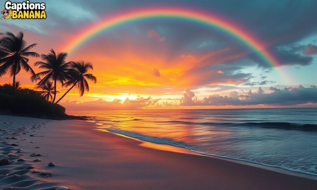 Aesthetic Rainbow Captions For Instagram