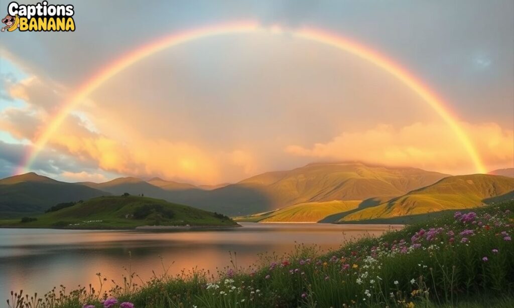 Inspirational Rainbow Captions For Instagram