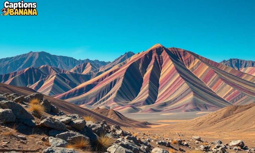Rainbow Mountain Instagram Captions