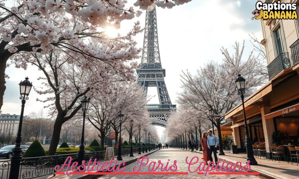 Aesthetic Paris Captions
