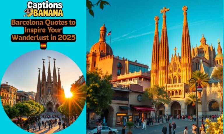 Barcelona Quotes to Inspire Your Wanderlust in 2025 🇪🇸