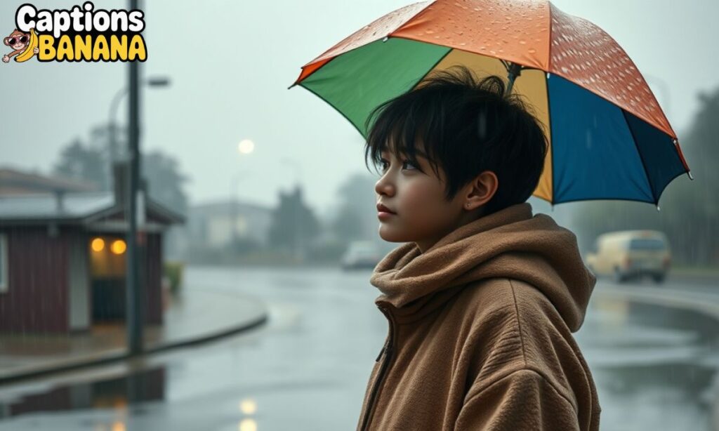 Chill Vibes Rainy Day Captions for Instagram