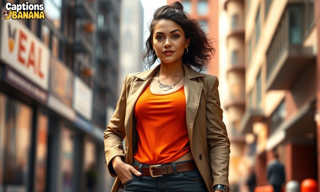 Empowered Female Attitude Captions