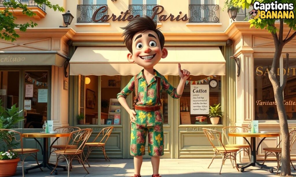 Funny Paris Captions