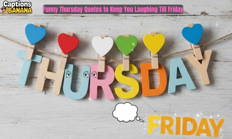 Funny Thursday Quotes to Keep You Laughing Till Friday