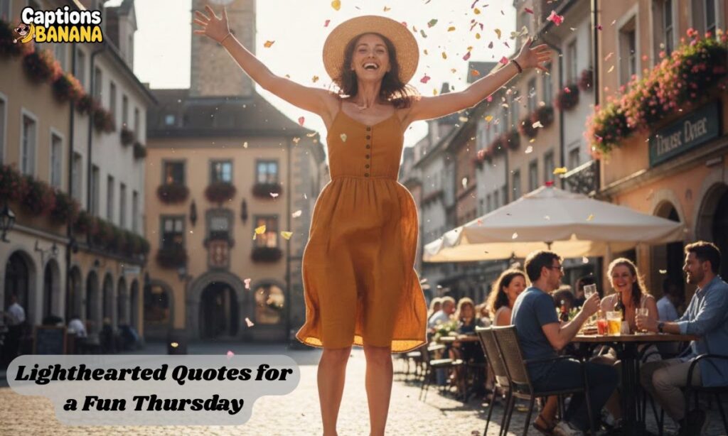 Lighthearted Quotes for a Fun Thursday