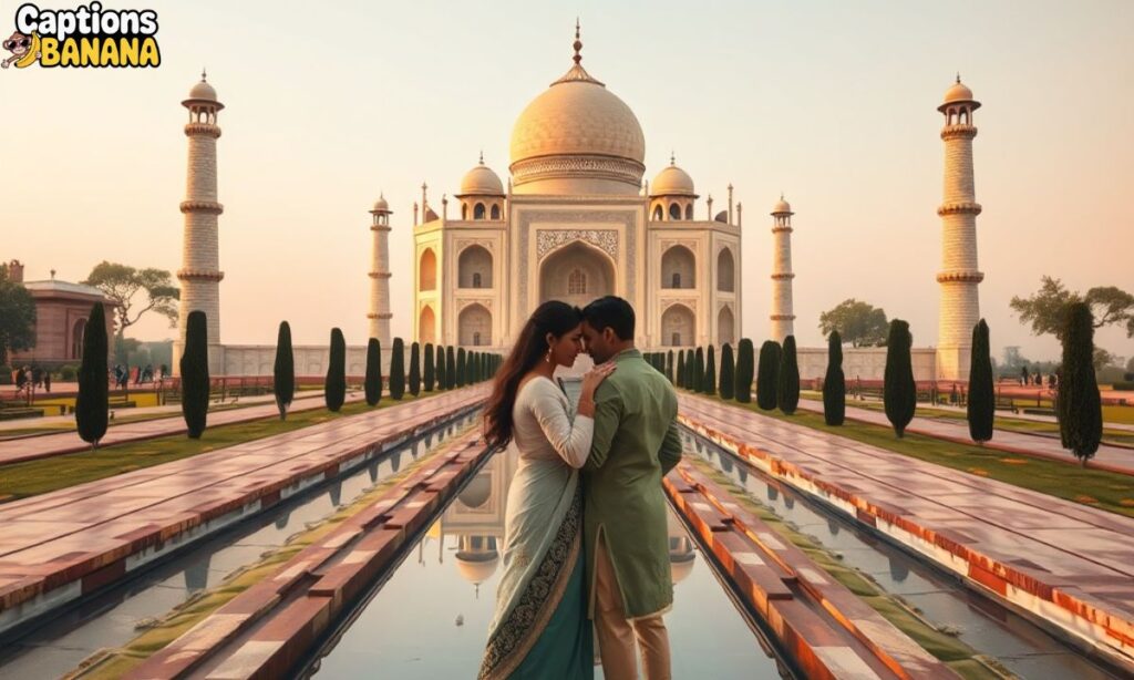 Romantic Taj Mahal Captions for Instagram