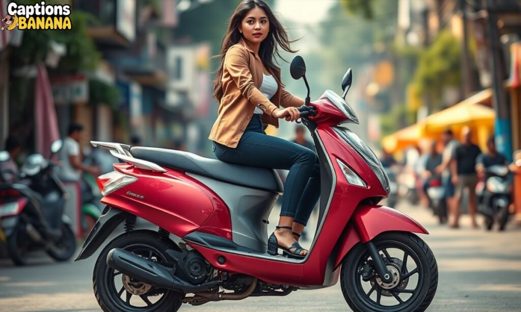 Scooty Captions for Instagram for Girl