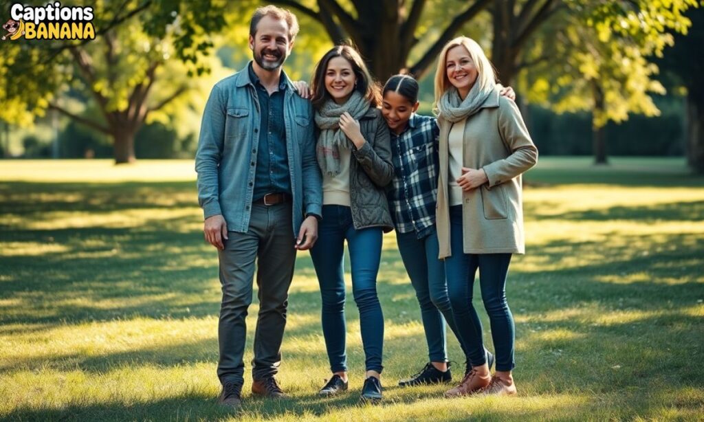 Short Family Captions Quick and Sweet