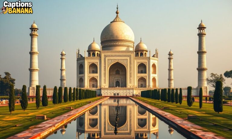 Taj Mahal Captions for Instagram
