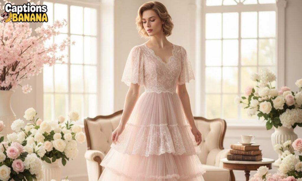 Aesthetic Feminine Identity Pink, Soft & Beautiful Captions