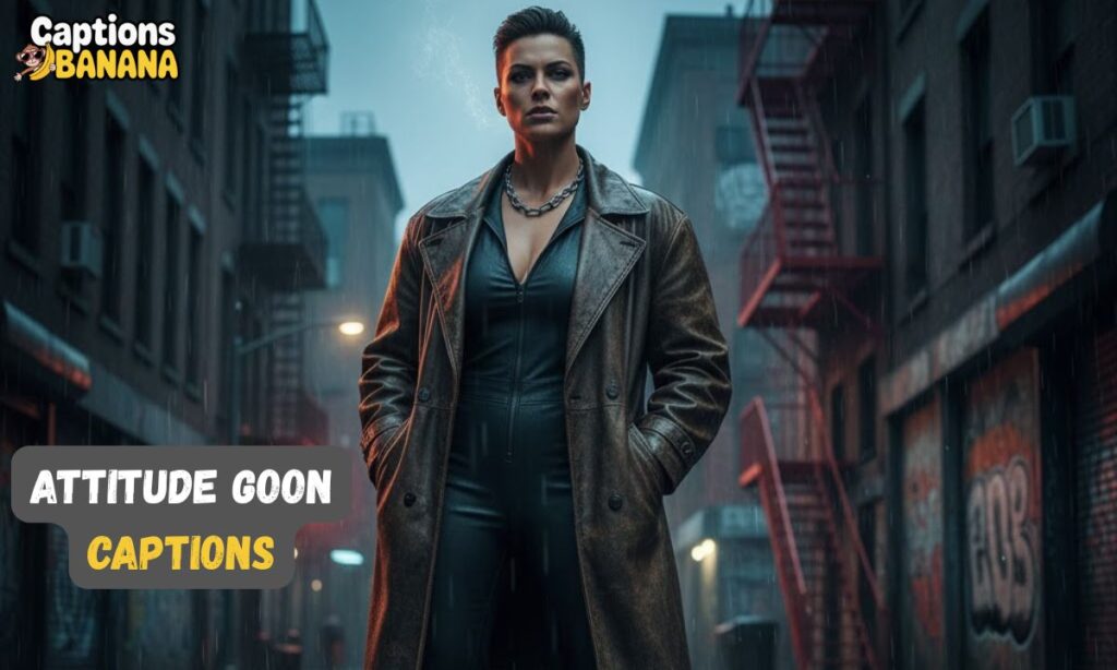 Attitude Goon Captions