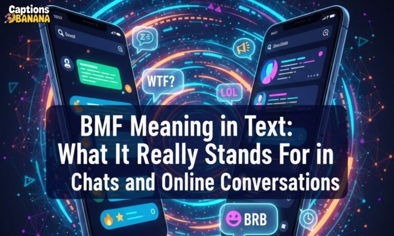 BMF Meaning in Text