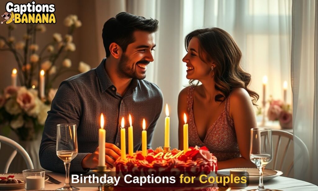 Birthday Captions for Couples