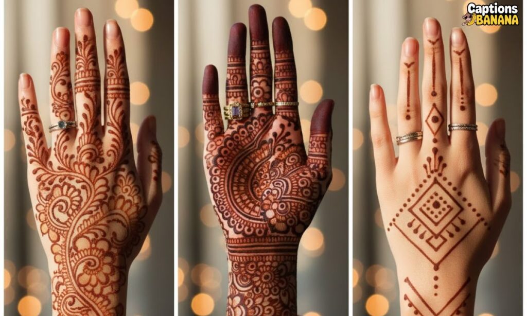 Captions to Highlight Your Stunning Mehndi Design