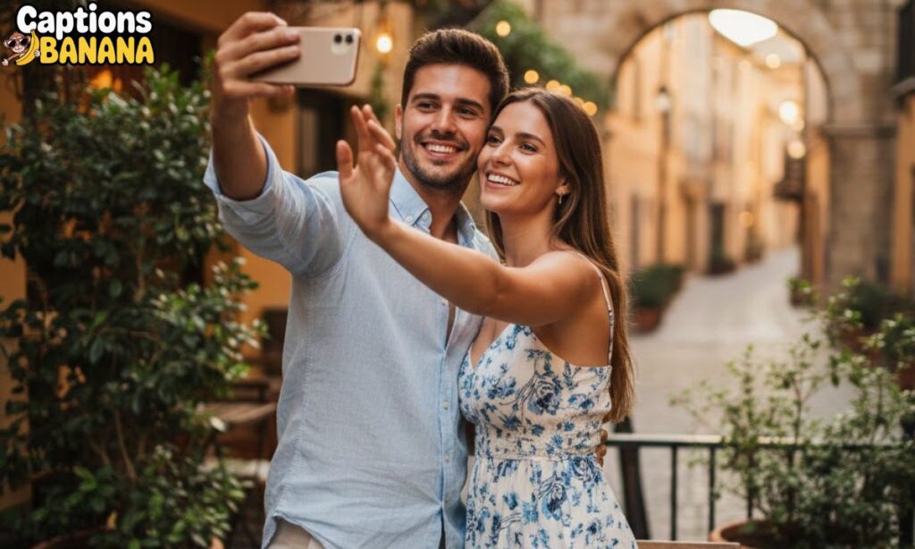 Engagement Captions for Couples' Selfies
