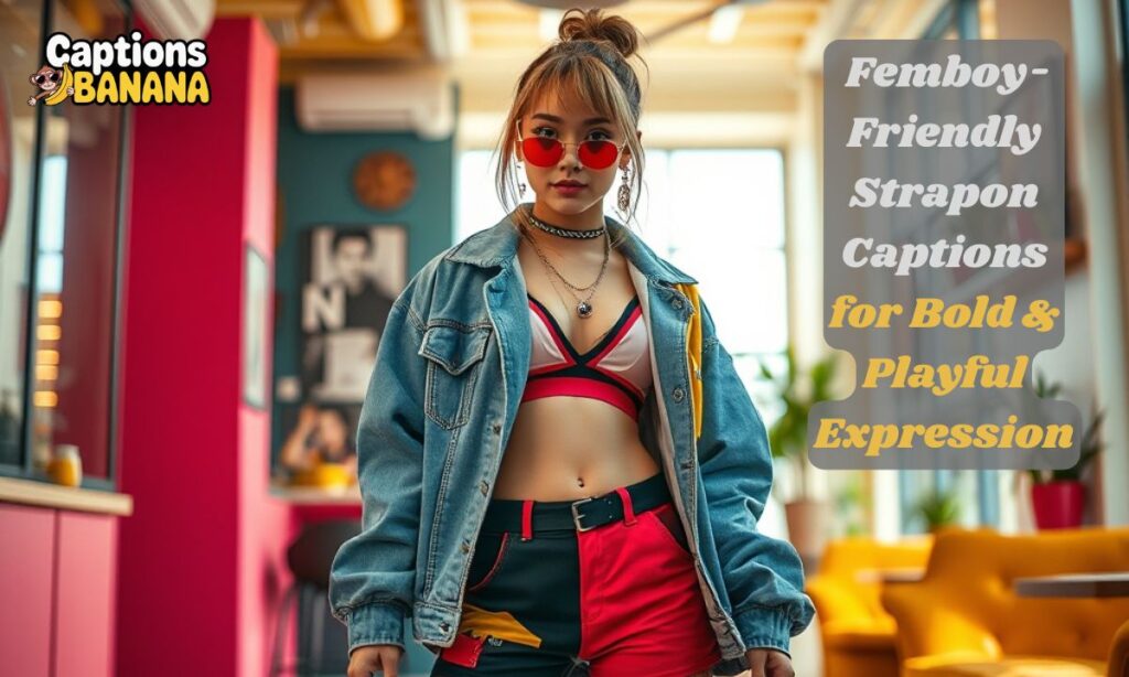Femboy-Friendly Strapon Captions for Bold & Playful Expression