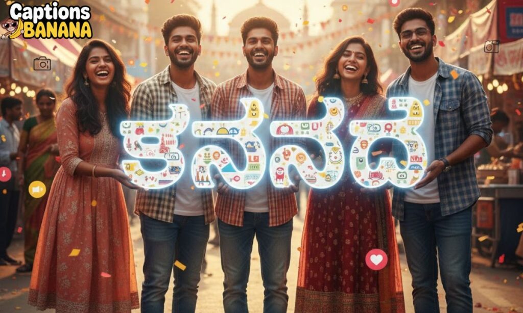 Fun Kannada Captions for Your Instagram