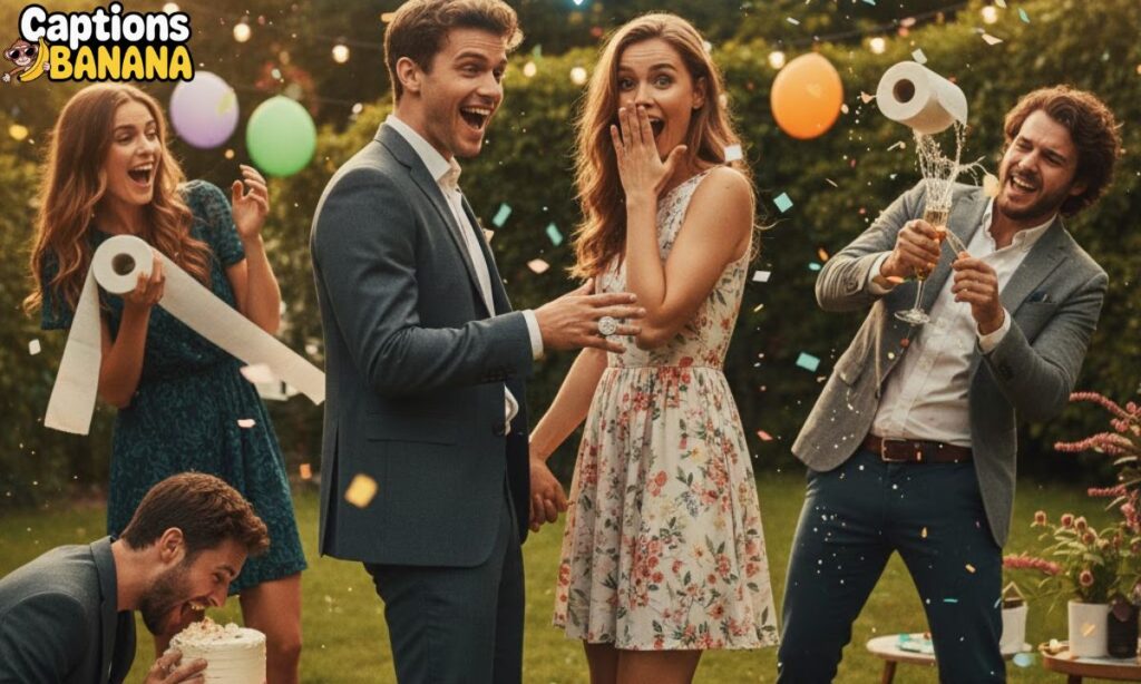 Funny Engagement Captions Instagram