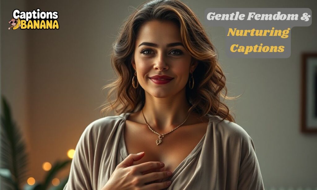 Gentle Femdom & Nurturing Captions