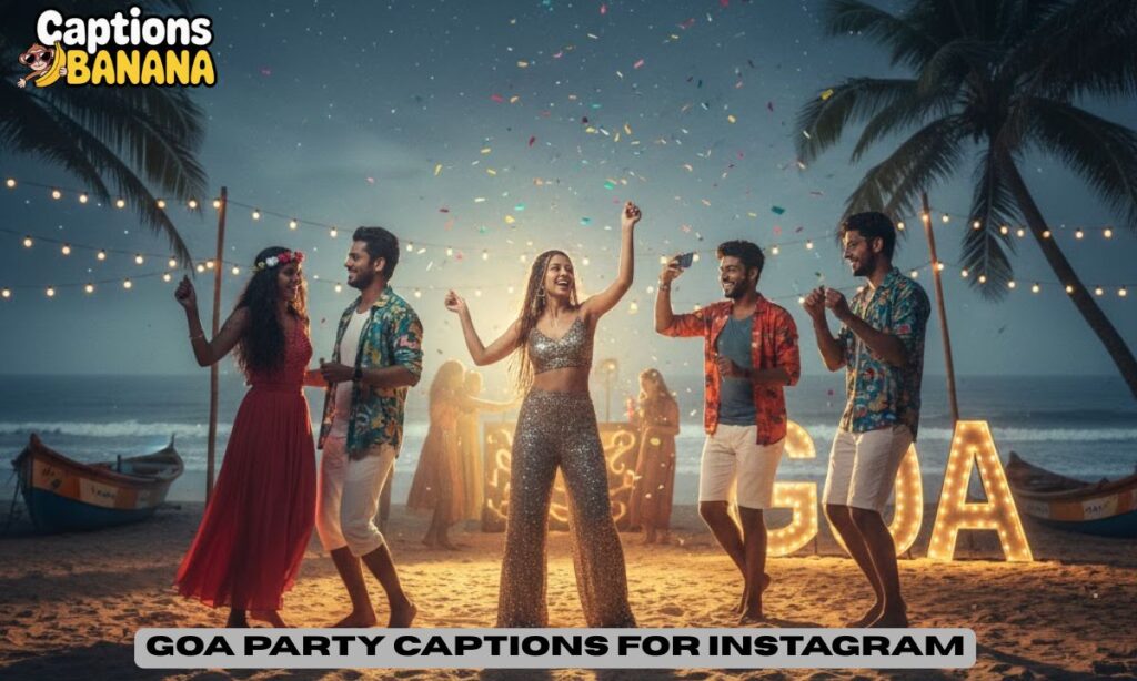 Goa Party Captions for Instagram
