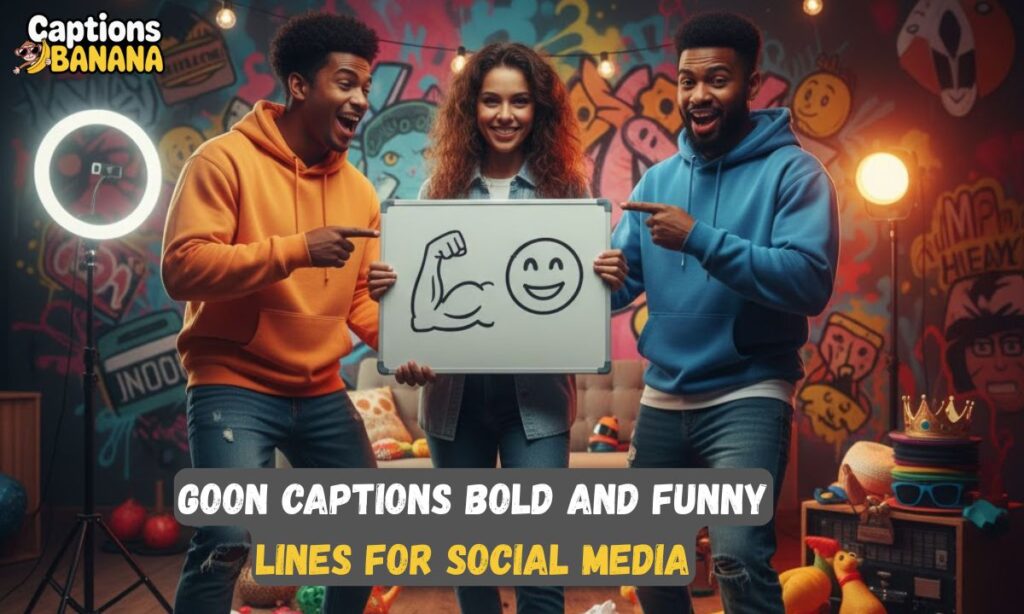 Goon Captions Bold And Funny Lines For Social Media