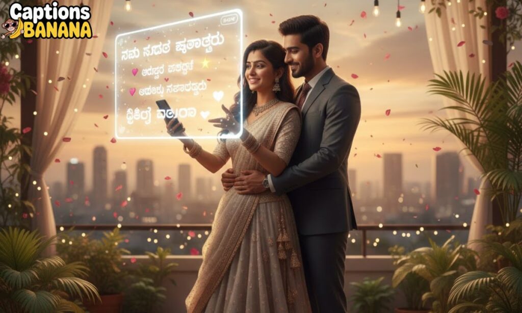 Heartfelt Kannada Captions for Special Moments