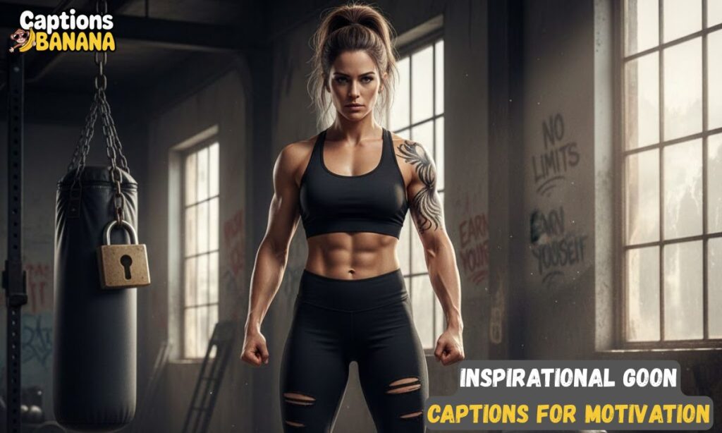 Inspirational Goon Captions for Motivation
