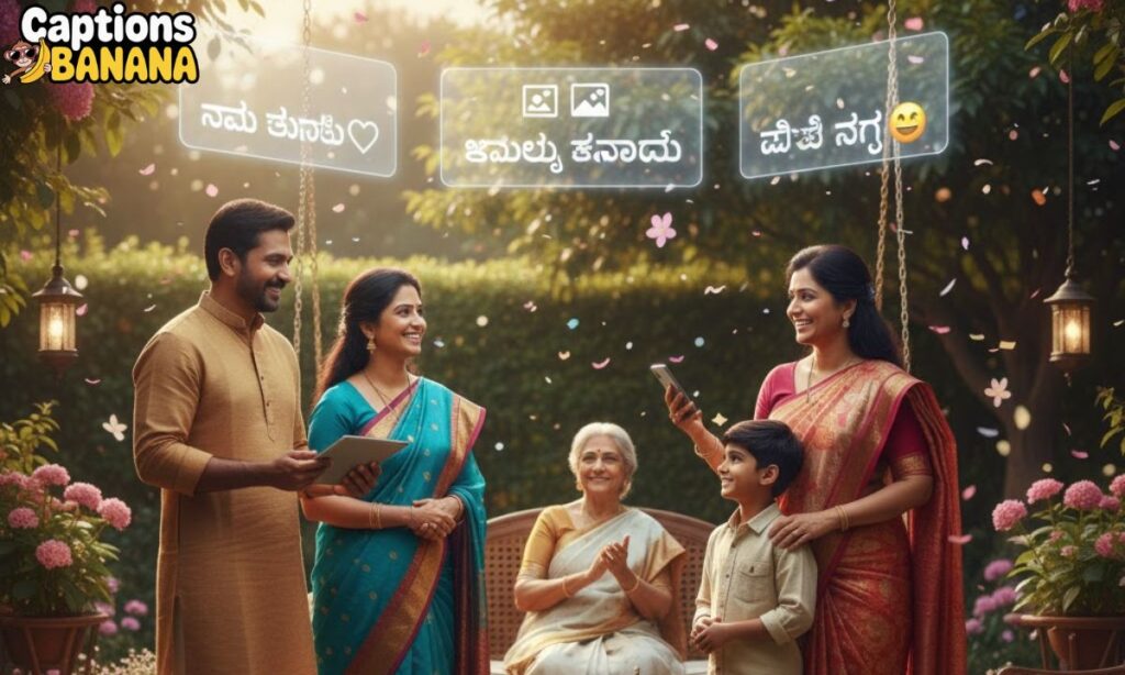 Kannada Captions for Instagram for Family