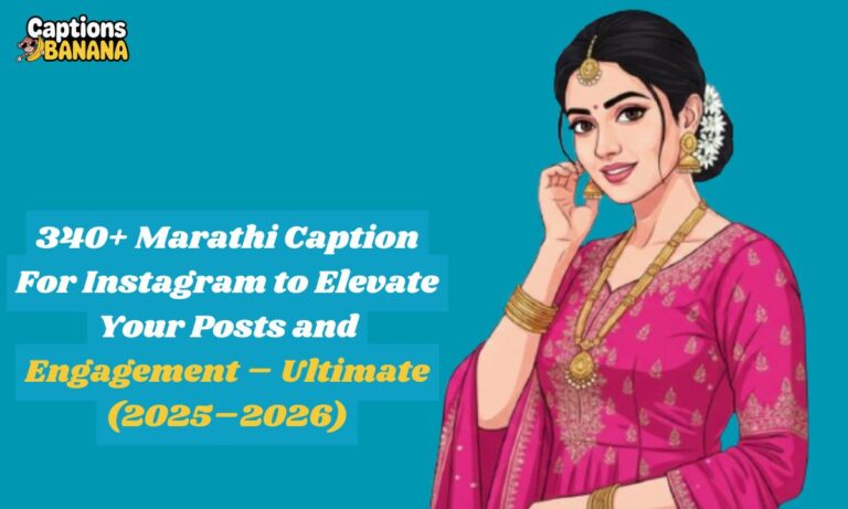 Marathi Caption For Instagram