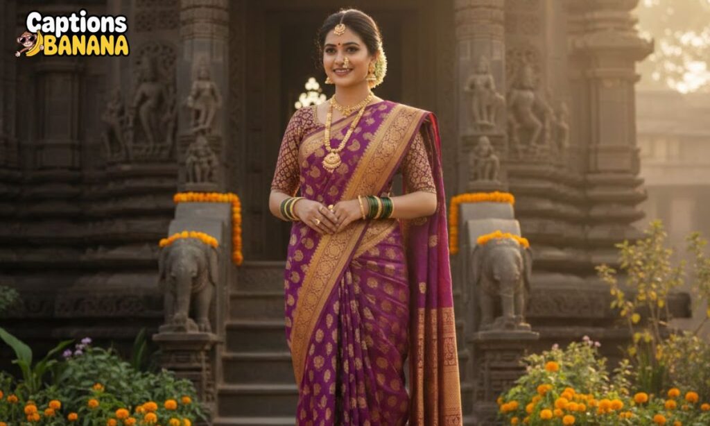 Marathi Mulgi Caption For Instagram to Celebrate Your Culture