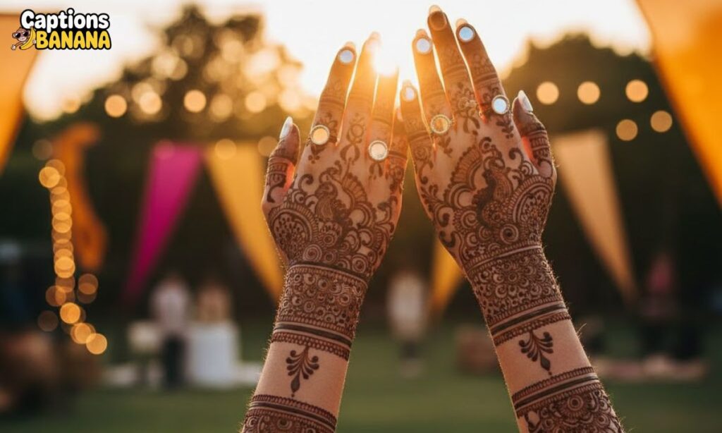 Mehndi Vibes Captions for Instagram