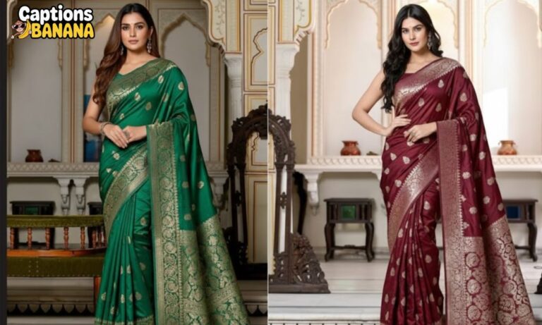 Saree Captions for Instagram