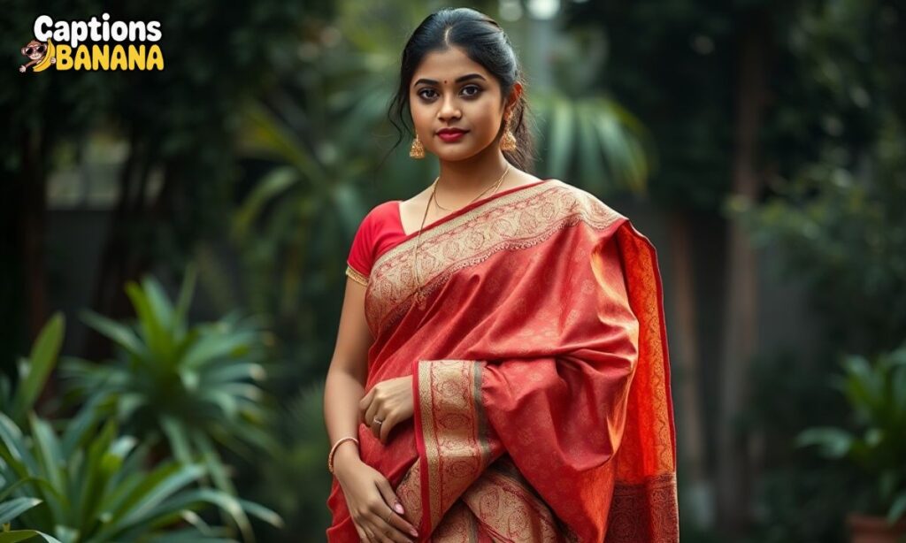 Saree Captions for Instagram