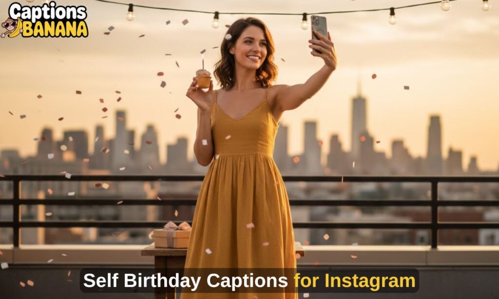 Self Birthday Captions for Instagram