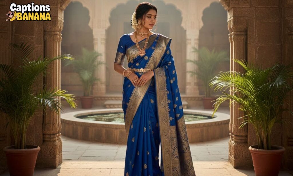 Silk Saree Captions