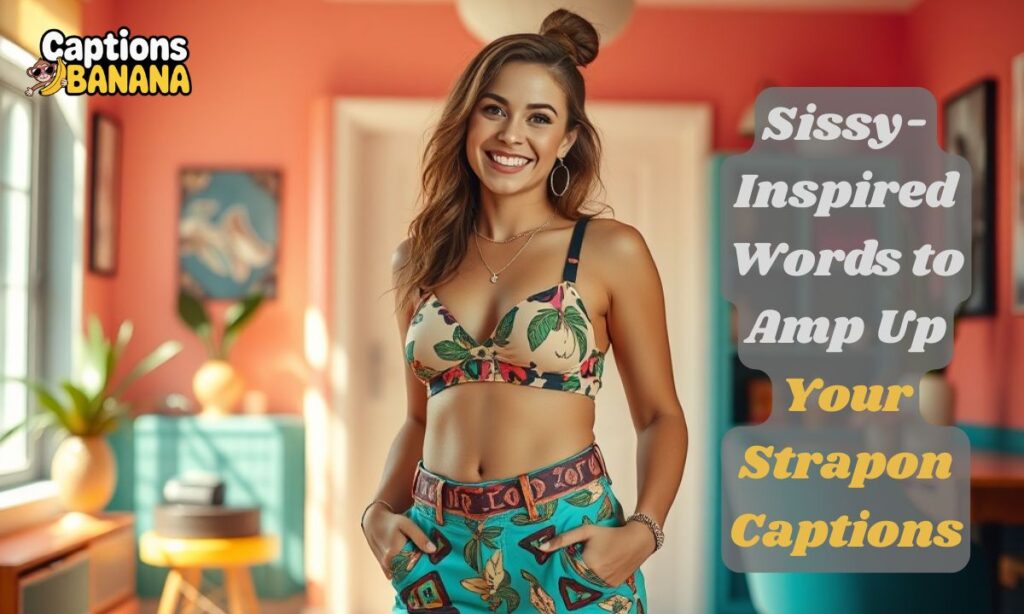 Sissy-Inspired Words to Amp Up Your Strapon Captions