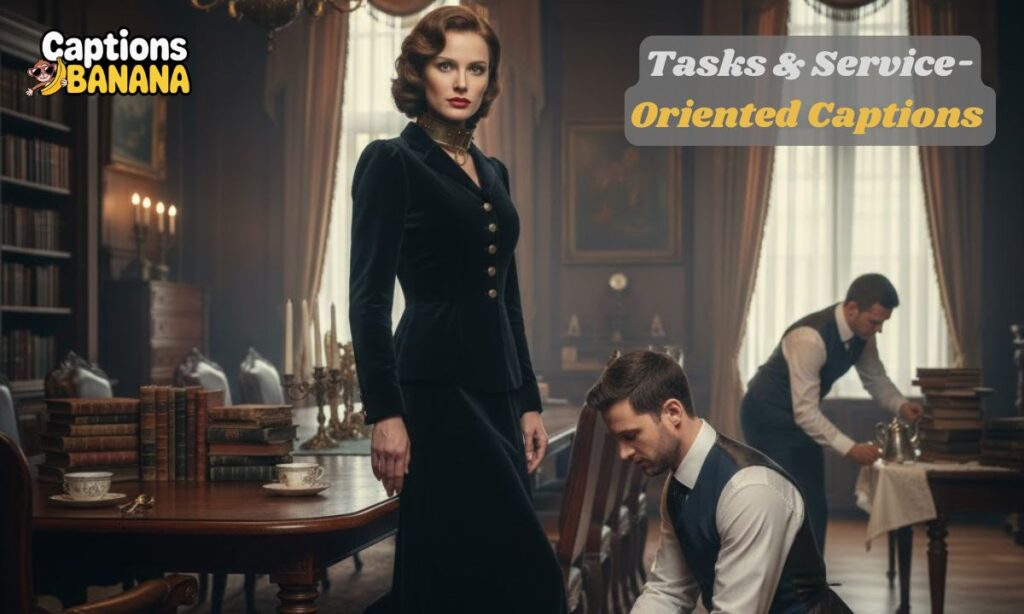 Tasks & Service-Oriented Captions