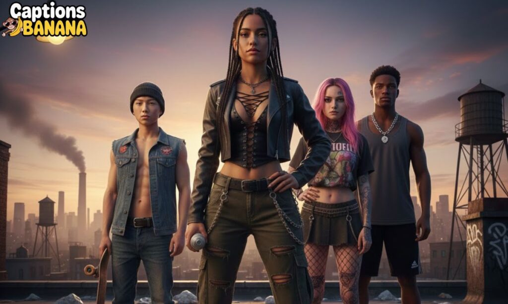 Teen Goon Squad Captions