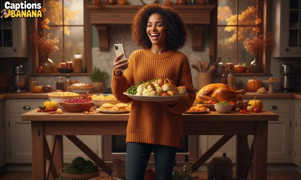 Thanksgiving Captions About Food