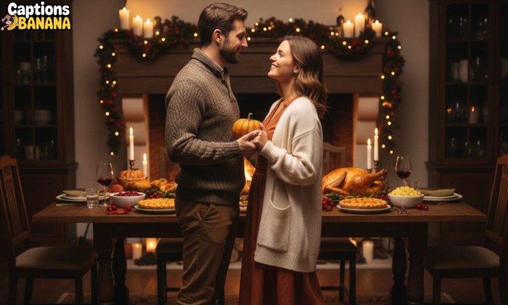 Thanksgiving Captions for Couples
