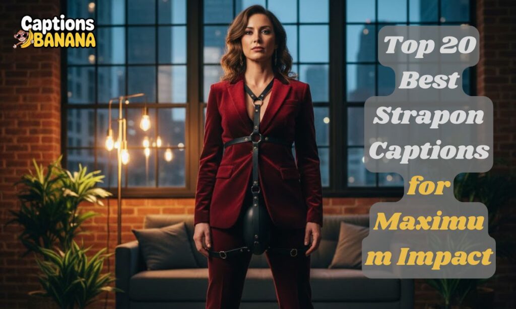 Top 20 Best Strapon Captions for Maximum Impact