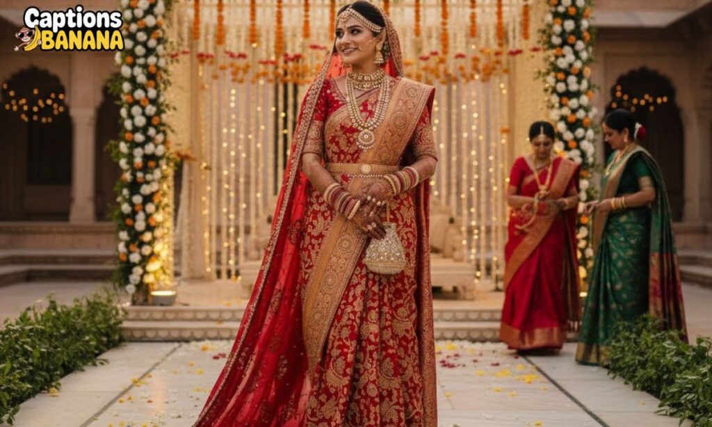 Wedding Saree Captions for Instagram