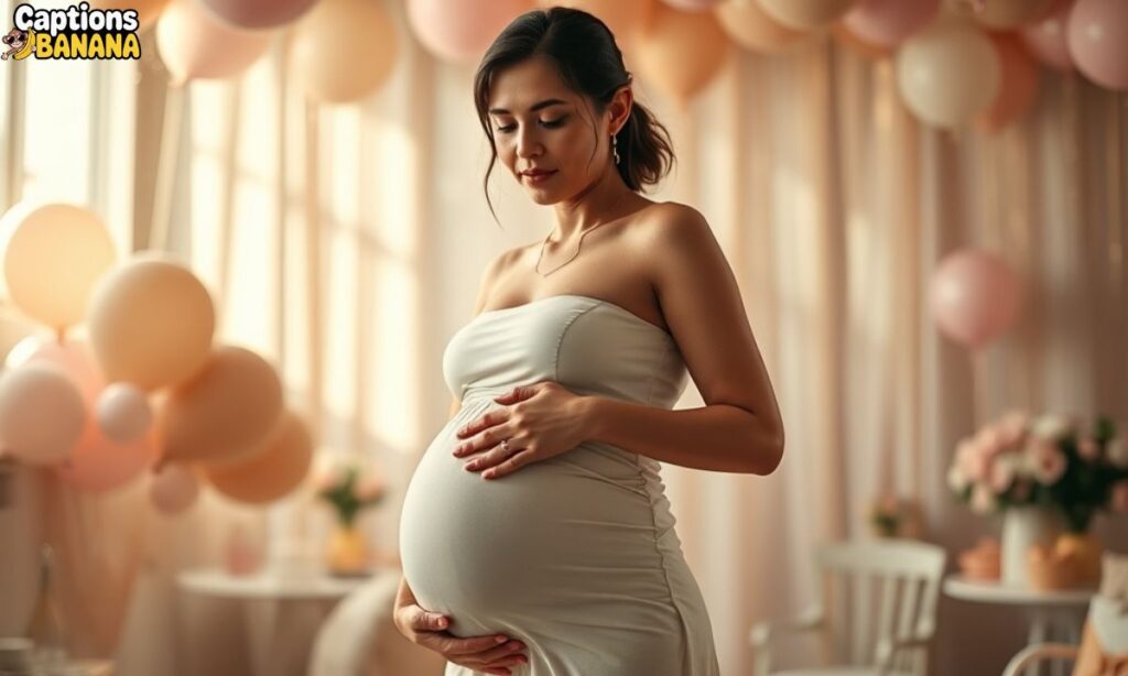 Baby Shower Captions for Mom to Be