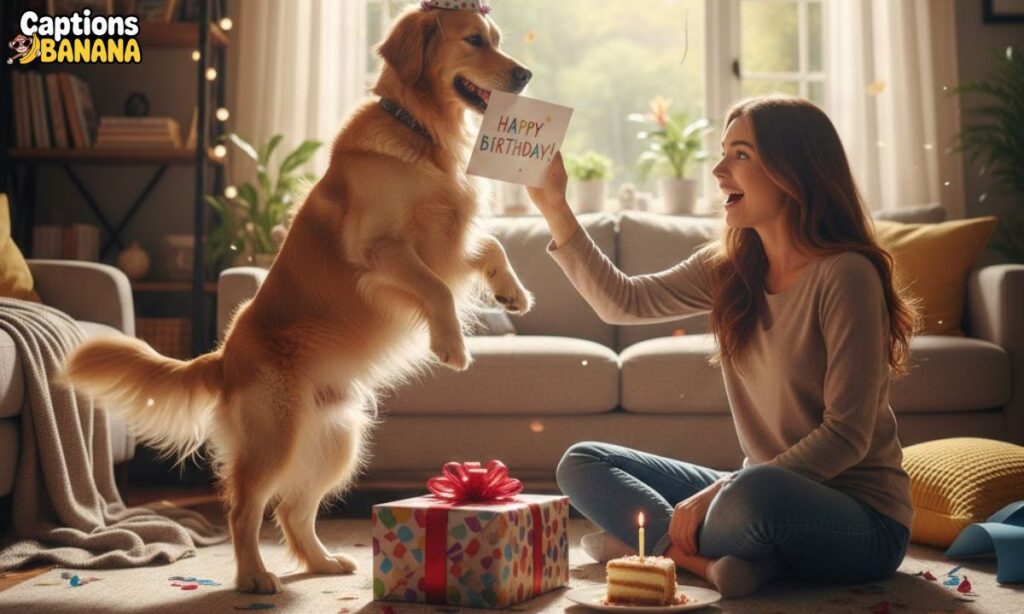 Birthday Wishes from Dog to Owner