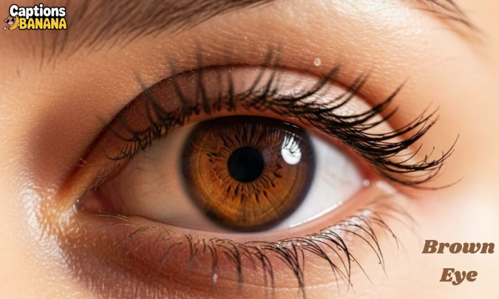 Brown Eye Captions For Instagram