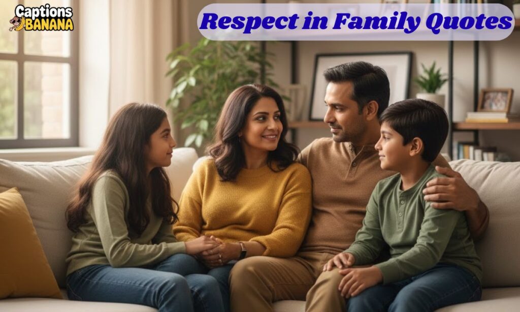 Respect in Family Quotes