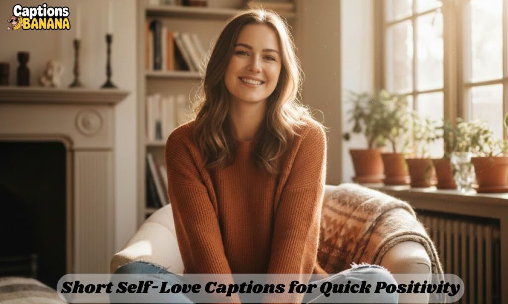 Short Self-Love Captions for Quick Positivity