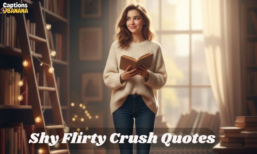 Shy Flirty Crush Quotes
