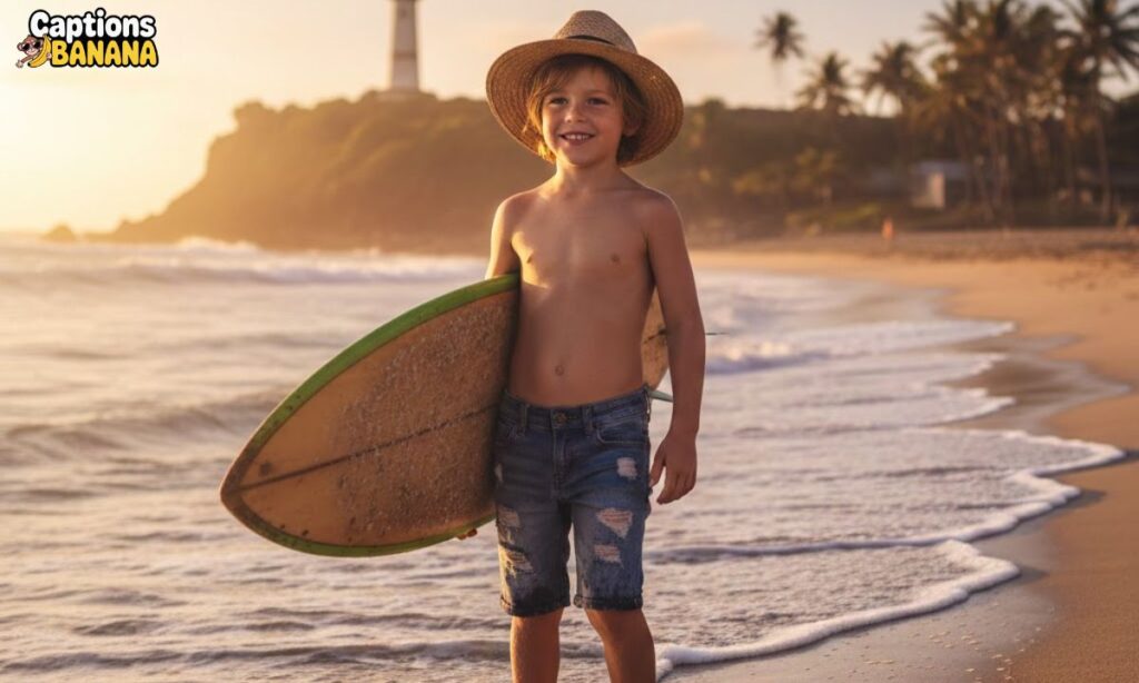 Sunkissed Captions for Boy